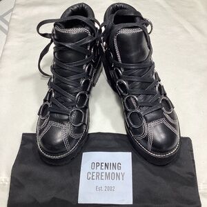 Opening Ceremony Ring Moto Boots